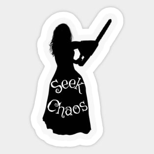 Seek Chaos Sticker